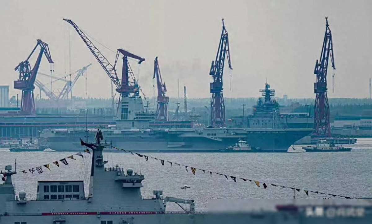 關(guān)于我國(guó)海軍新戰(zhàn)艦076型艦的最新建造消息，我國(guó)海軍新戰(zhàn)艦076型艦建造進(jìn)展揭秘