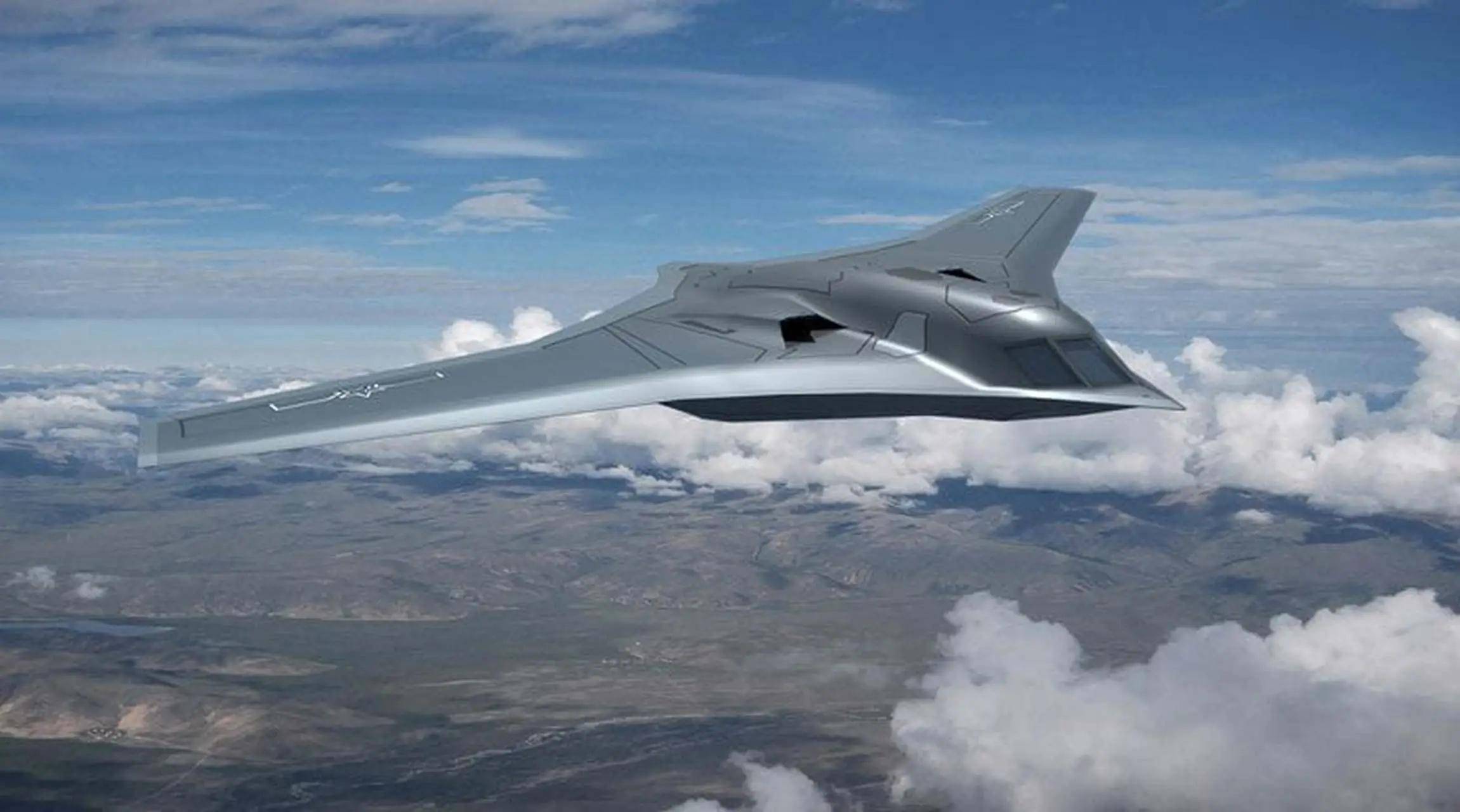 中國轟炸機轟-20試飛，未來空中力量的展望，中國轟-20轟炸機試飛，未來空中力量的展望